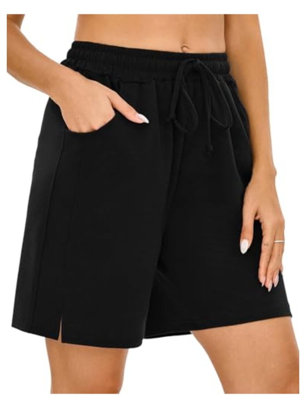 Quenteen Womens Bermuda Shorts Lounge Athletic Loose Running Yoga Shorts with